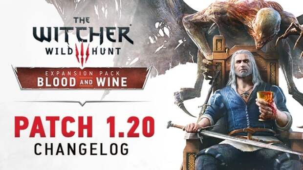 Список изменений патча 1.20 для The Witcher 3: Wild Hunt