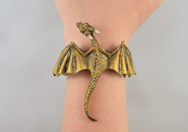 Удивительные украшения, в которых вы почувствуете себя настоящей "Матерью драконов" дракон, украшение