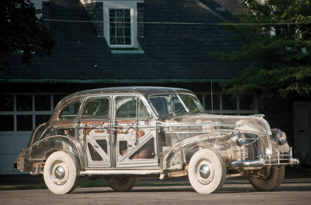 1939 Pontiac plexiglass ghost car 1