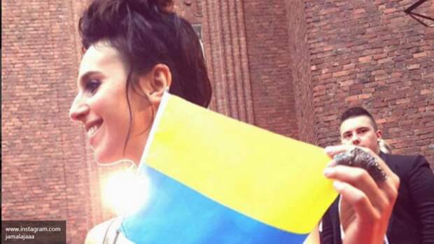 Джамала опозорилась на «Евровидении» с флагом Украины