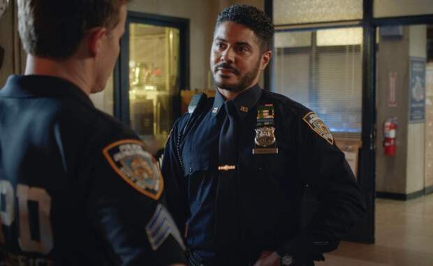 Badillo confronts Jamie on Blue Bloods Season 14 Episode 17.
