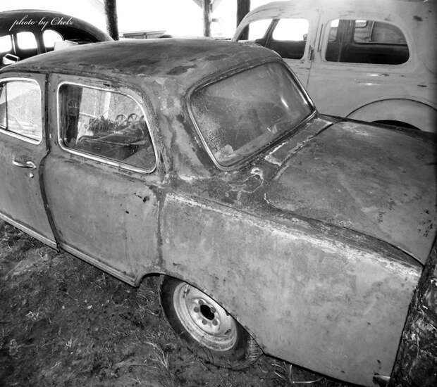 Уникальная самоделка 1961 года родом из Бреста Брест, зим, москвич, олдтаймер, ретро авто