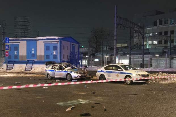 Опубликовано видео момента взрыва у Савеловского вокзала