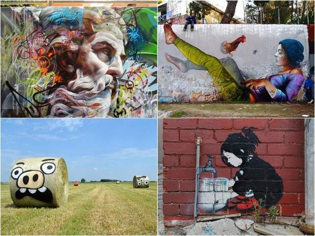 30 ошеломляющих стрит-арт работ со всего мира 
