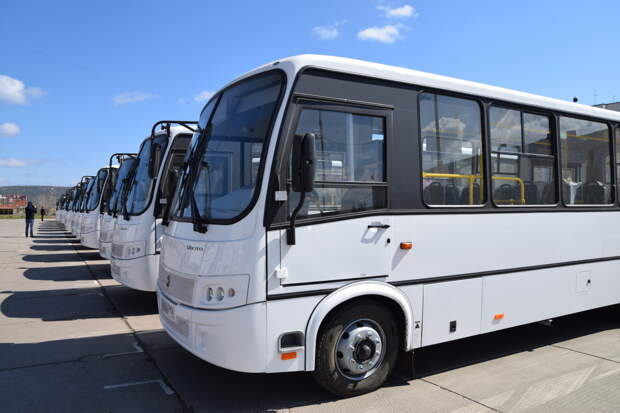 28 новых автобусов передали в Братский центральный автопарк