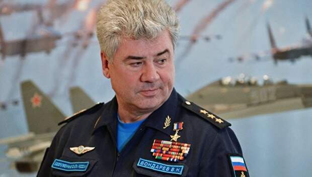 Командующий Воздушно-космическими силами РФ генерал-полковник Виктор Бондарев. Архивное фото Командующий Воздушно-космическими силами РФ генерал-полковник Виктор Бондарев. Архивное фото
