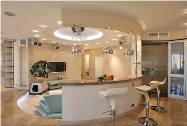 Барная стойка в зале квартиры: оригинальные идеи и варианты расположения (127 фото)