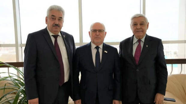 Фәрит Мөхәммәтшин Чувашия Дәүләт Советы Рәисе белән очрашты