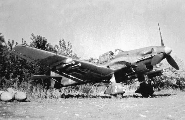 Трофейный Ю-87 на испытаниях в СССР