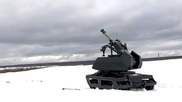 В зоне СВО началось применение робота-миномета «Багульник-82