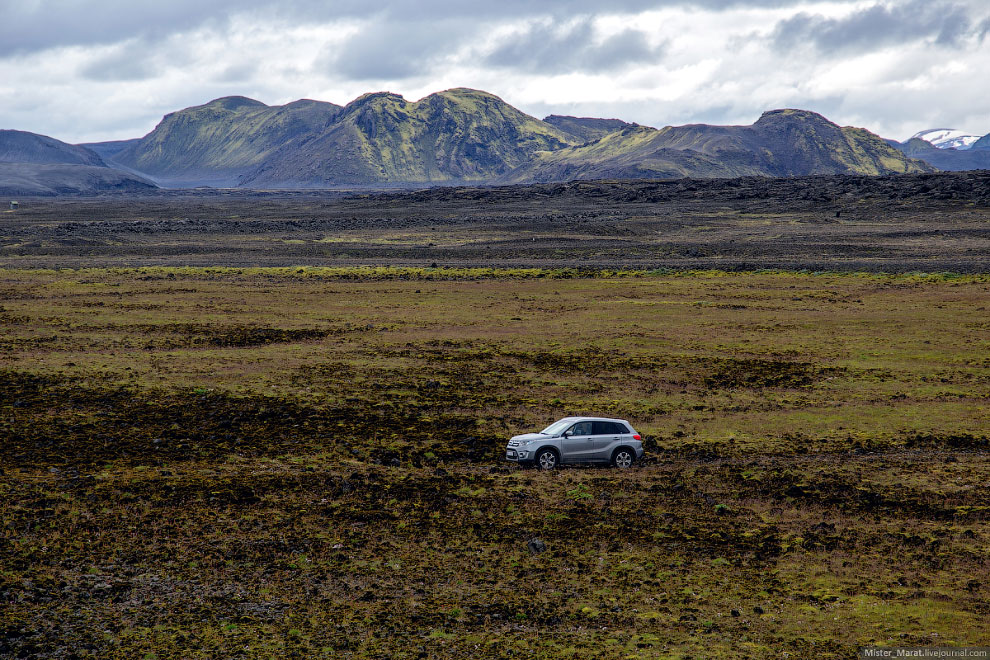 Марсианская Исландия: путешествие к долине Landmannalaugar