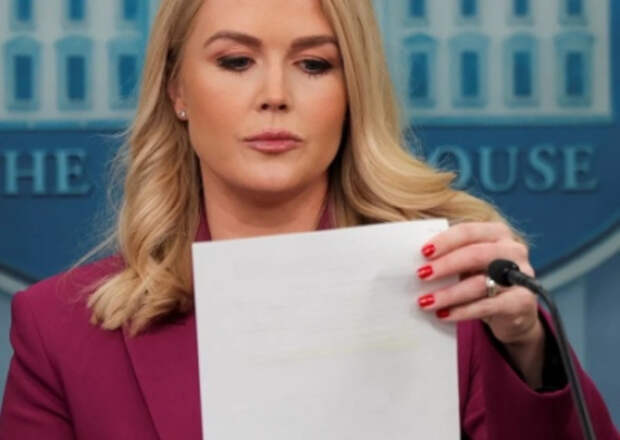 Трамп поставил Зеленского на место — Ливитт Трамп поставил Зеленского на место — Ливитт