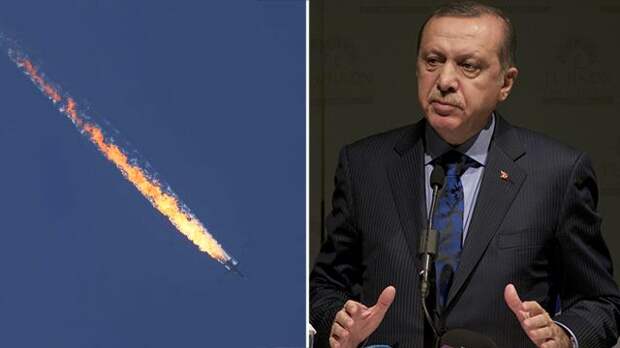 Президент Турции Эрдоган принес извинения Путину за инцидент с истребителем. 
