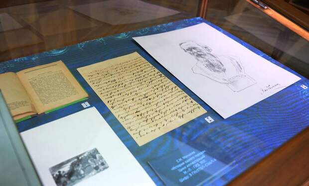 В РНБ открылась выставка к 200-летию Салтыкова-Щедрина