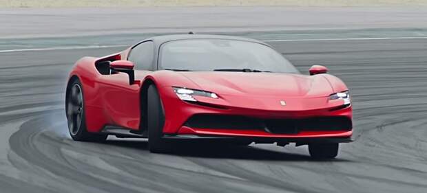 Ferrari представила свой первый гибридный суперкар SF90 Stradale с полным приводом на 986 лошадиных сил