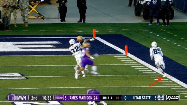 James Madison Football Coach Curt Cignetti iPhone Referee Replay