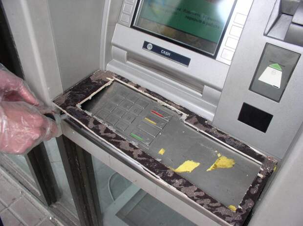 Накладка на банкомат банкомат, накладка