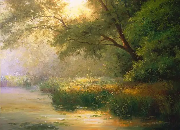 Латвийский художник-пейзажист Jan Bartkevics (Ян Барткевич)