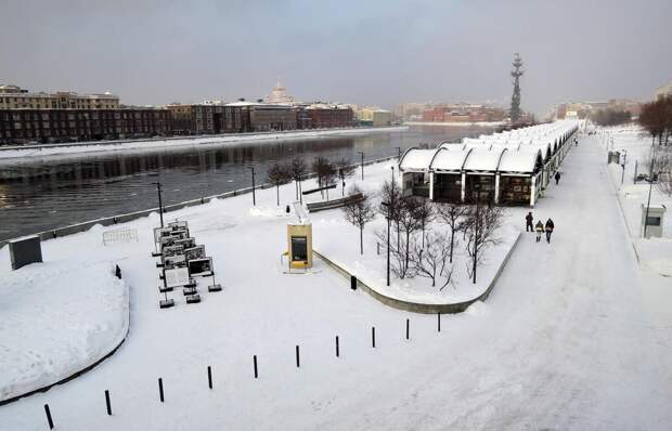Где бегать зимой в Москве