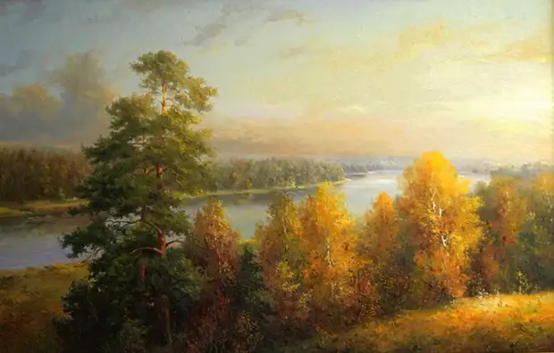 Латвийский художник-пейзажист Jan Bartkevics (Ян Барткевич)