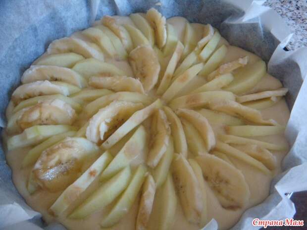 Итальянский деревенский яблочный пирог