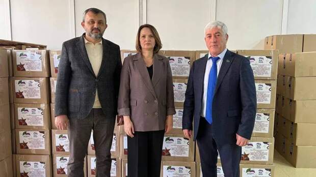 В Адыгее собрали гуманитарный груз для бойцов СВО