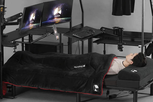 PC Gamer: в Японии выпустили кровать-трансформер для геймеров за 37 тысяч рублей
