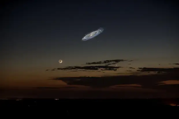 Как будет выглядеть ночное небо с Земли через 2 млрд лет