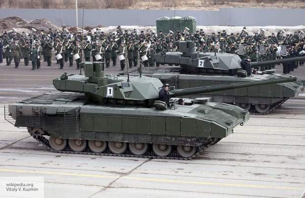 В США назвали пять стран, которые выстроятся в очередь за российским танком «Армата»