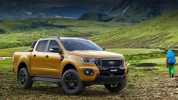 Ford ranger,Ford everest. Тайский пикап получил решётку радиатора, аналогичную той, что недавно в Европе появилась на особой версии Ranger Thunder.