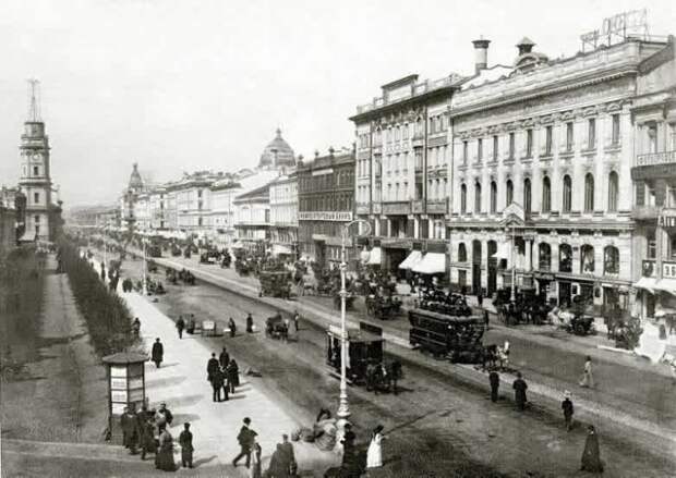 Невский проспект более века назад / Фото:©mixnews.lv