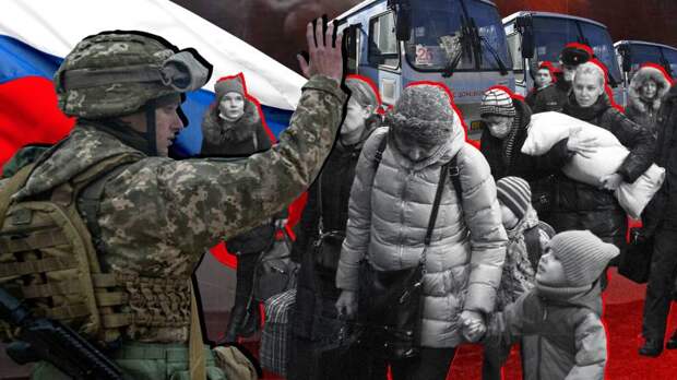 «Родные наши!»: жители украинского Геническа с радостью встретили помощь России из Крыма