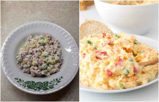 5 рецептов блюд из вчерашнего оливье, которые вкуснее, чем оригинальный салат