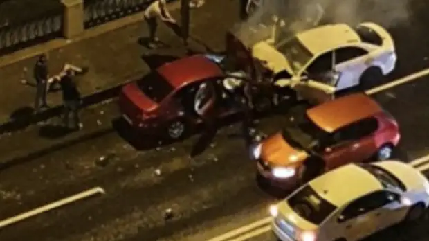 В Петербурге в результате ДТП пострадали пять человек