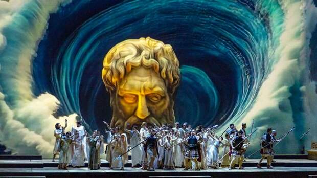 Комикс с двумя антрактами: «Идоменей, царь Критский» в Мариинском театре