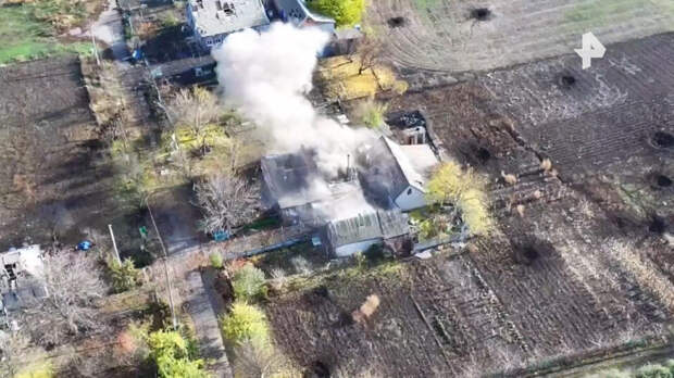 Минобороны показало кадры боев за Жовтневое в Запорожской области