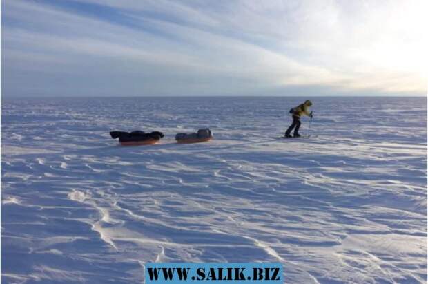 Американец первым в истории в одиночку пересек Антарктиду