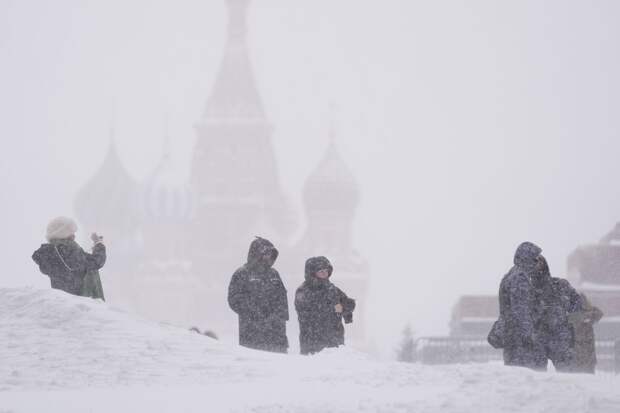 Снегопад в Москве может продлиться всю ночь 20 февраля