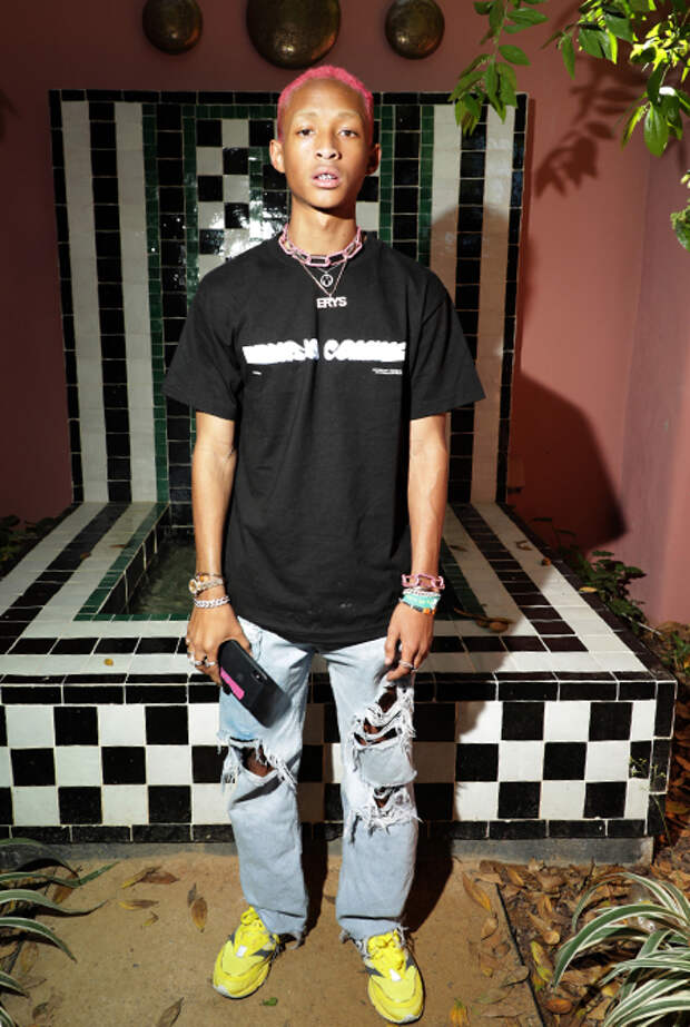 Джейден Смит на вечеринке Levi's