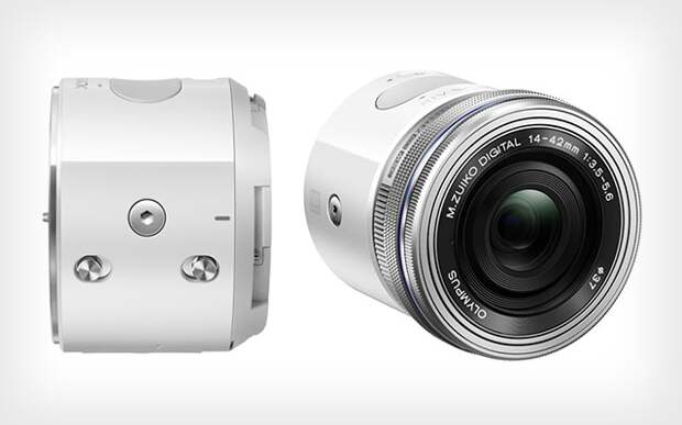 Модульная фотокамера Olympus Air для съёмки со смартфоном