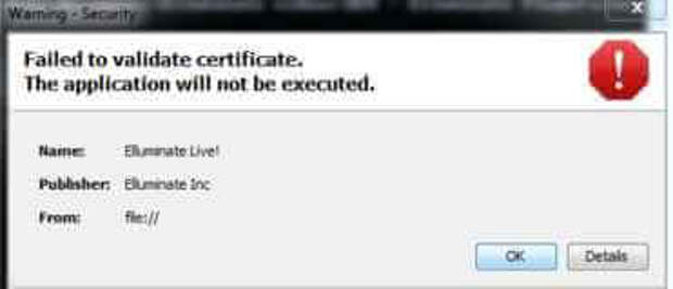 Java failed to validate Certificate the application will not be executed. Certificate validation failure. Certificate validation failure как исправить. Nonce validation failed!.