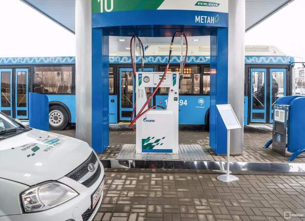 Газовых заправок в Москве меньше, чем бензиновых / Фото: mos.ru