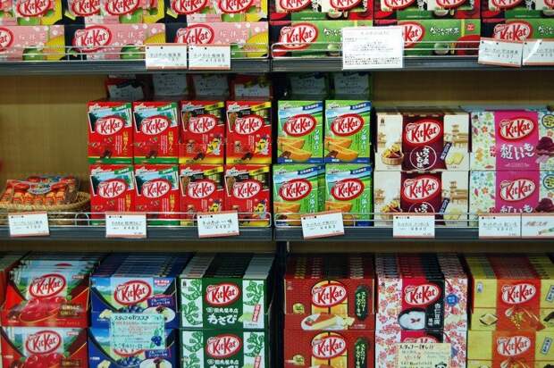 12. Япония - рай для любителей KitKat-а в мире, интересное, полезно, путешествия, страна, факты, фото, япония