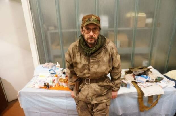 Командир медицинского взвода Владимир Фридрихович — Док