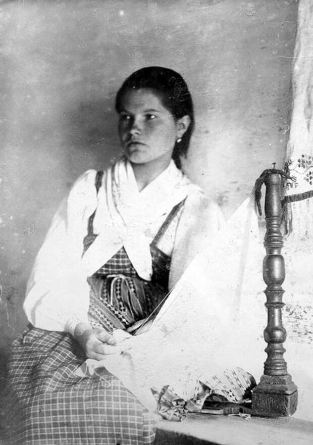 Русская деревня начала XX века на старых фотографиях.