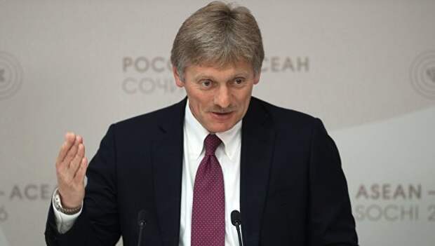 Брифинг пресс-секретаря президента РФ Дмитрия Пескова. Архивное фото