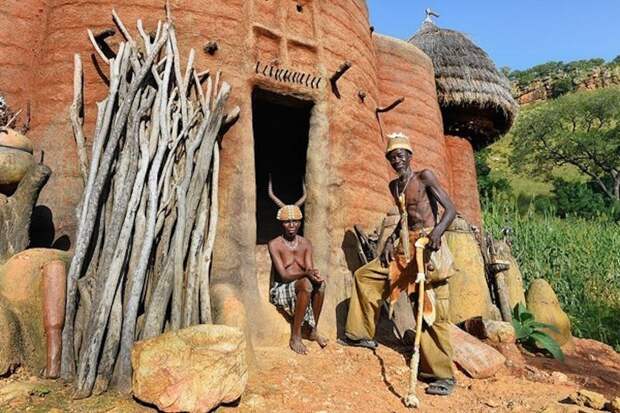 7. Дома в Бенине архитектура, африка, интересно, как живут люди, племена Африки, фото