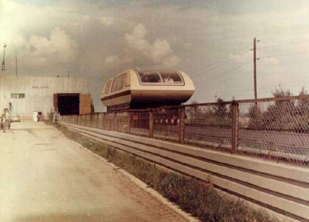 Вагон ТА-05, поезд на магнитной подвеске, 1986 год история, ссср, факты