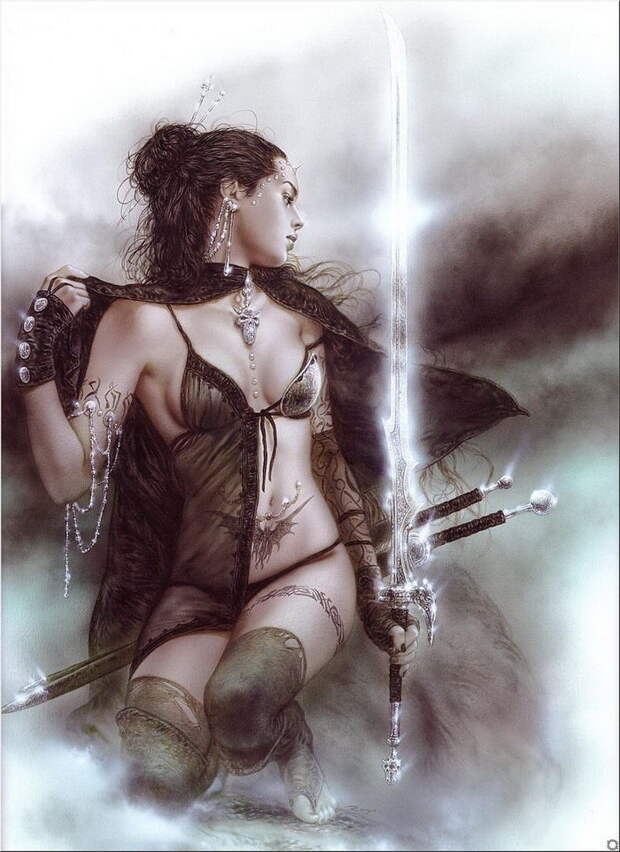 Фантастические картины Luis Royo