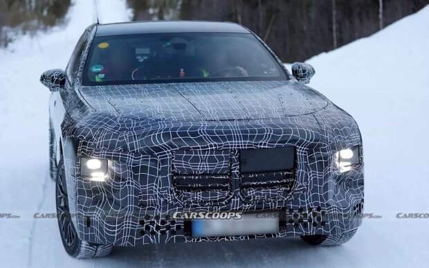 Обновленный флагман BMW приблизят к стилистике Neue Klasse